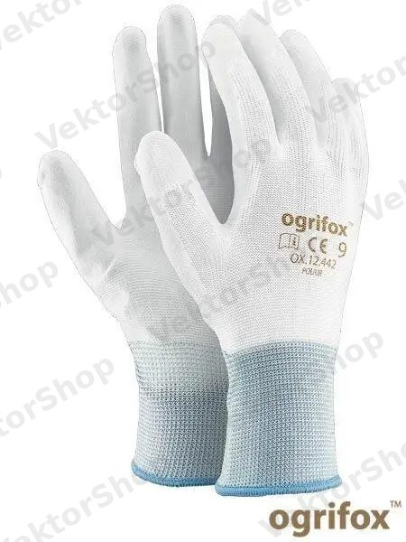 Рукавички "Нітрил Ox-Poliur " р.10 ( Біло Біла) (12 шт) Reis