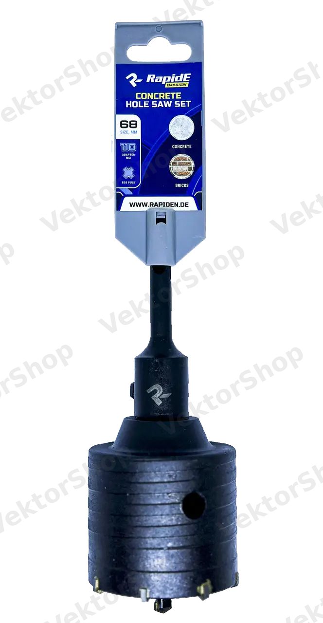 Коронка по бетону RapidE CONCRETE SDS+ 32mm (22mm) з хвостовиком