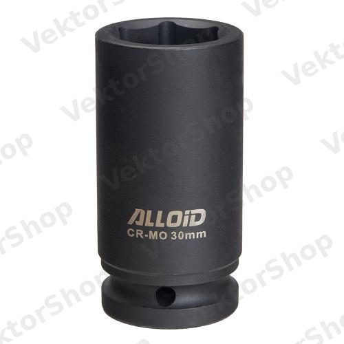 Торцевая головка ударная високая 3/4", 30 мм. Alloid