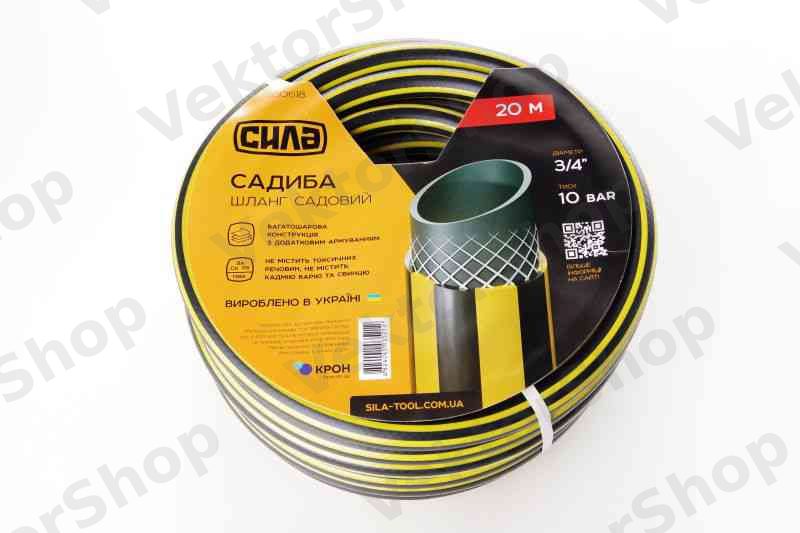 Шланг садовий САДИБА 3/4, 50м СИЛА
