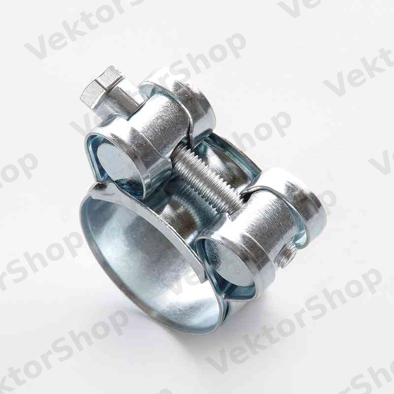 Хомут силовой Mini оцинкованний W1 6-8мм (пач 50шт) APRO
